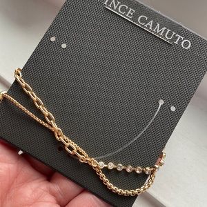 Vince Camuto  NWT Double Layer Adjustable bracelet